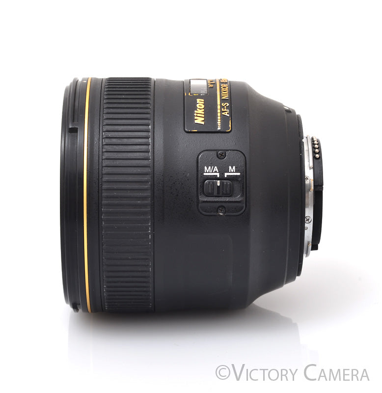 Nikon Nikkor AF-S 85mm f1.4 G Nano Autofocus Prime Portrait Lens [EXC-] - Victory Camera
