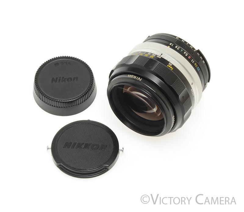 Nikon Nikkor-H 85mm f1.8 Factory AI&#39;d Portrait Prime Lens  [EXC+] - Victory Camera