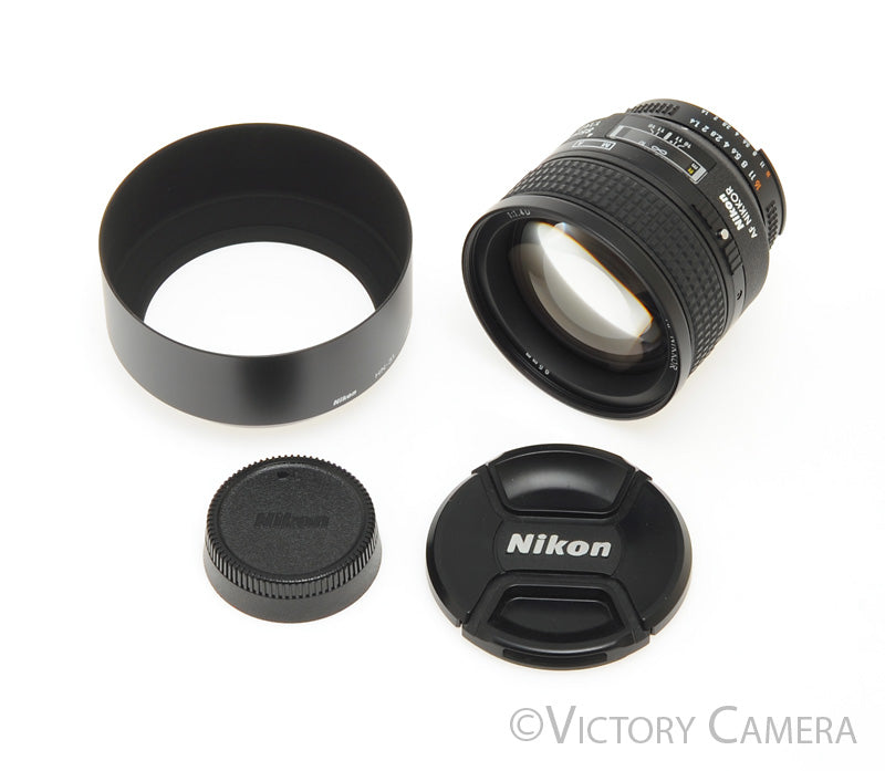 Nikon Nikkor 85mm f1.4 D AF-D Autofocus Prime Lens [MINT] - Victory Camera