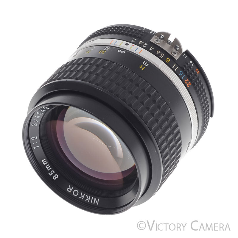 Nikon Nikkor 85mm f2 AI-S Manual Focus Portrait Lens [EXC-] image 1