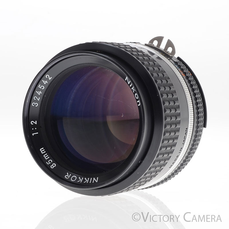 Nikon Nikkor 85mm f2 AI-S Manual Focus Portrait Lens [EXC-] image 2
