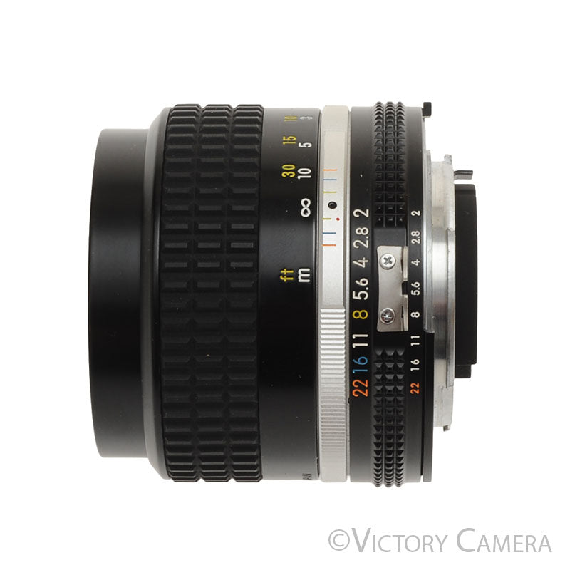 Nikon Nikkor 85mm f2 AI-S Manual Focus Portrait Lens w/ Shade [EXC] - Victory Camera