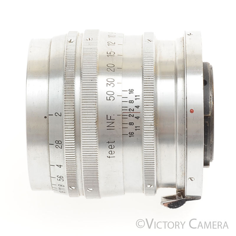 Nikon Nikkor-P.C 8.5cm 85mm f2 S Mount Rangefinder Lens [GOOD] - Victory Camera
