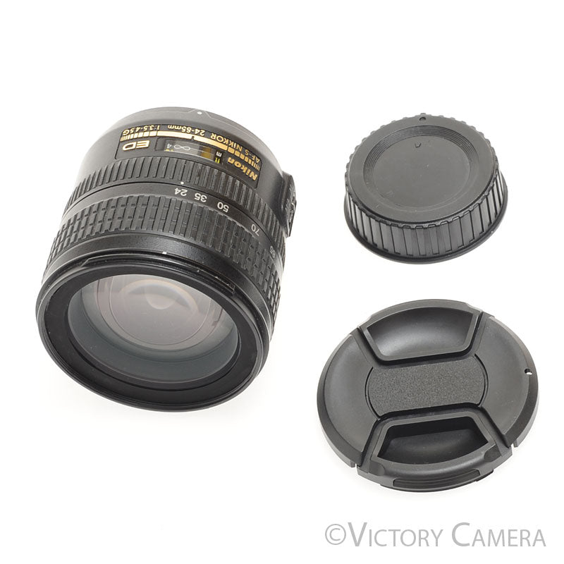 Nikon Nikkor AF-S 24-85mm f3.5-4.5 G ED VR Zoom Lens [EXC-] - Victory Camera