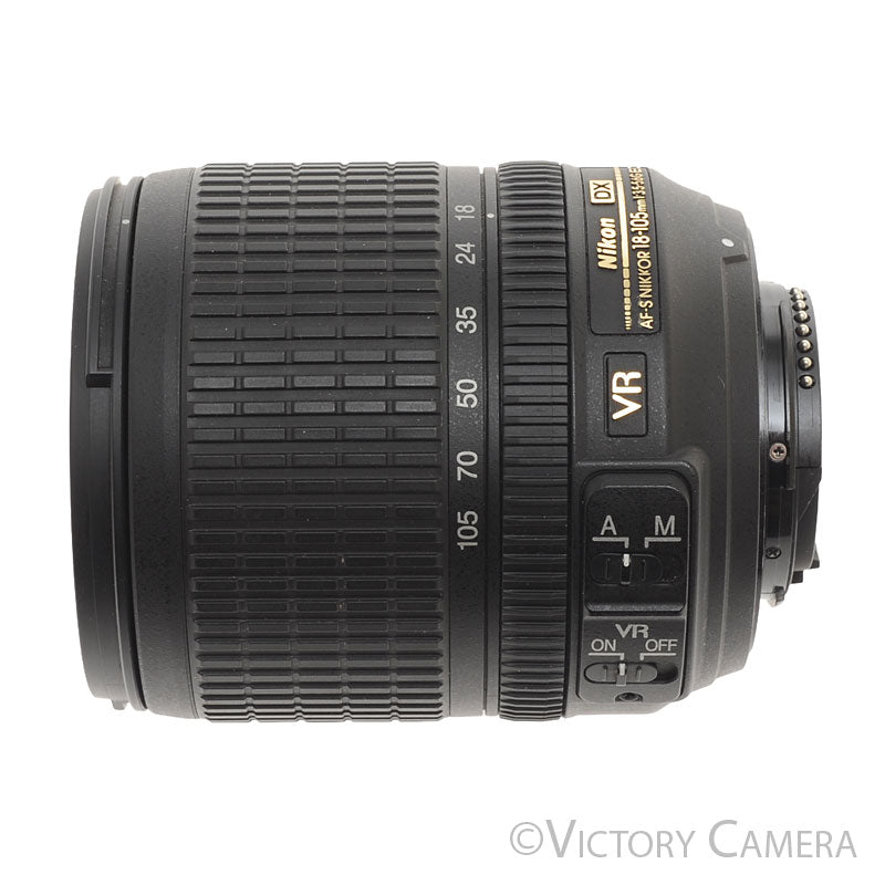 Nikon Nikkor AF-S 18-105mm f3.5-5.6 G DX VR ED Lens [EXC] - Victory Camera