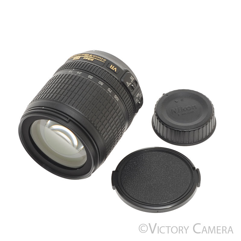 Nikon Nikkor AF-S 18-105mm f3.5-5.6 G DX VR ED Lens [EXC] - Victory Camera