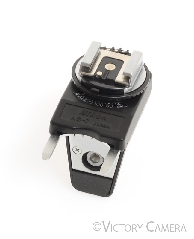 Nikon Genuine AS-7 TTL Flash Coupler for F3 Camera -Clean-