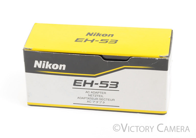 Nikon EH-53 AC Adapter for Select Coolpix Digital Cameras  [MINT] - Victory Camera