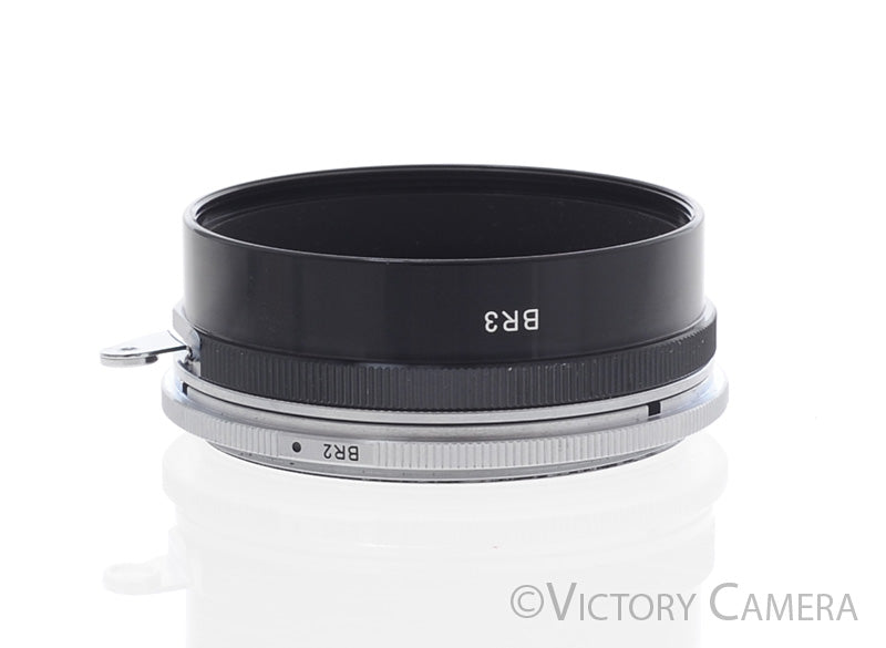 Nikon BR-3 BR3 and BR-2 BR2 Macro Reverse Filter Adapter Ring Set - Victory Camera