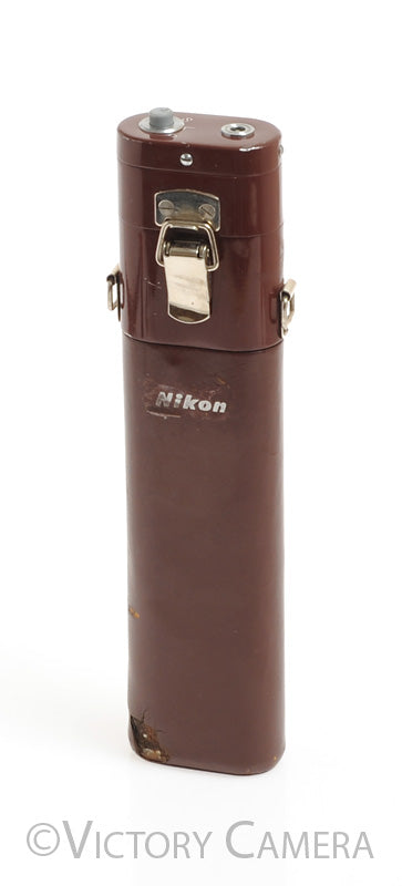 Nikon "C" Battery Holder Scabbard for F36 / S36 Motordrive -Rare Brown- [EXC-] - Victory Camera