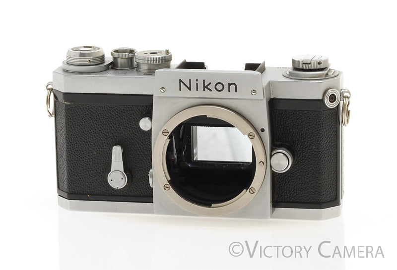 Nikon F Chrome 35mm Film Camera Body (only) [EXC-] - Victory Camera