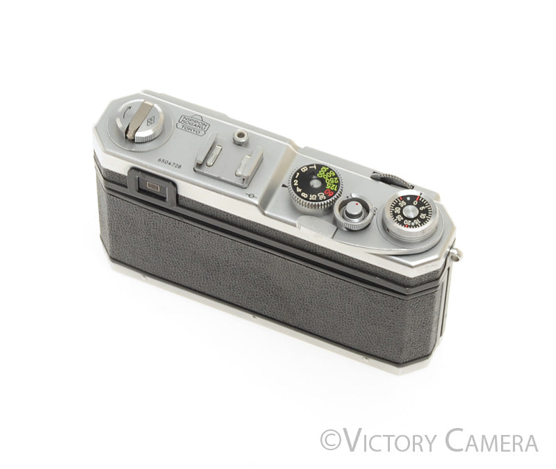 Nikon S3 Chrome 35mm Rangefinder Camera Body -Patched Shutter, Works- [EXC-] - Victory Camera