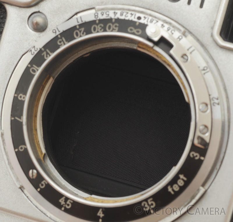 Nikon S3 Chrome 35mm Rangefinder Camera Body -Patched Shutter, Works- [EXC-] - Victory Camera