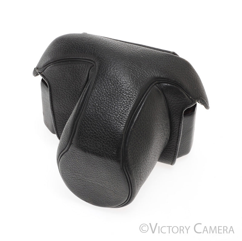 Nikon F2 CF-1 Eveready Leather Black PEBBLE Camera Case [EXC] - Victory Camera