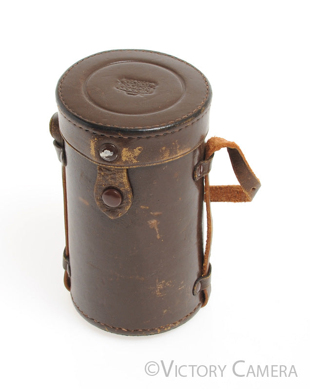 Nikon Hard Leather Case for 13.5cm 135mm f3.5 Rangefinder Lens [EXC] - Victory Camera