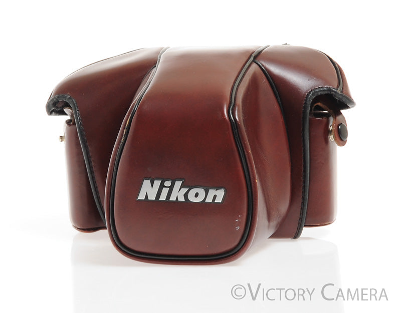 Nikon CF-20 Oxblood Red Ever Ready Case for Nikon F3 -Clean- - Victory Camera