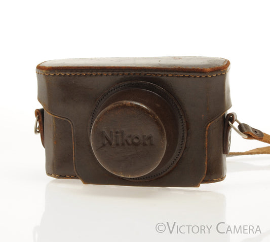 Nikon Genuine Brown Leather Ever Ready Case for M Rangefinder Camera [EXC] - Victory Camera