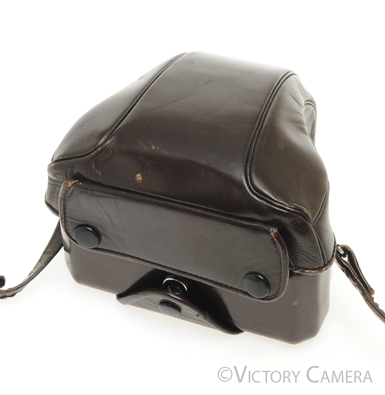 Nikon F Brown Leather Ever Ready Case &quot;T&quot; for F Camera [EXC] - Victory Camera