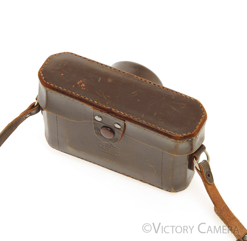 Nikon Genuine Brown Leather Ever Ready Case for M Rangefinder Camera [EXC] - Victory Camera
