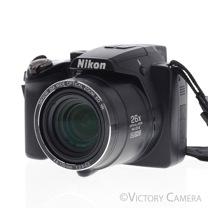 Nikon CoolPix P100 10.3MP 26x Zoom Digital Point and Shoot Camera [EXC] - Victory Camera