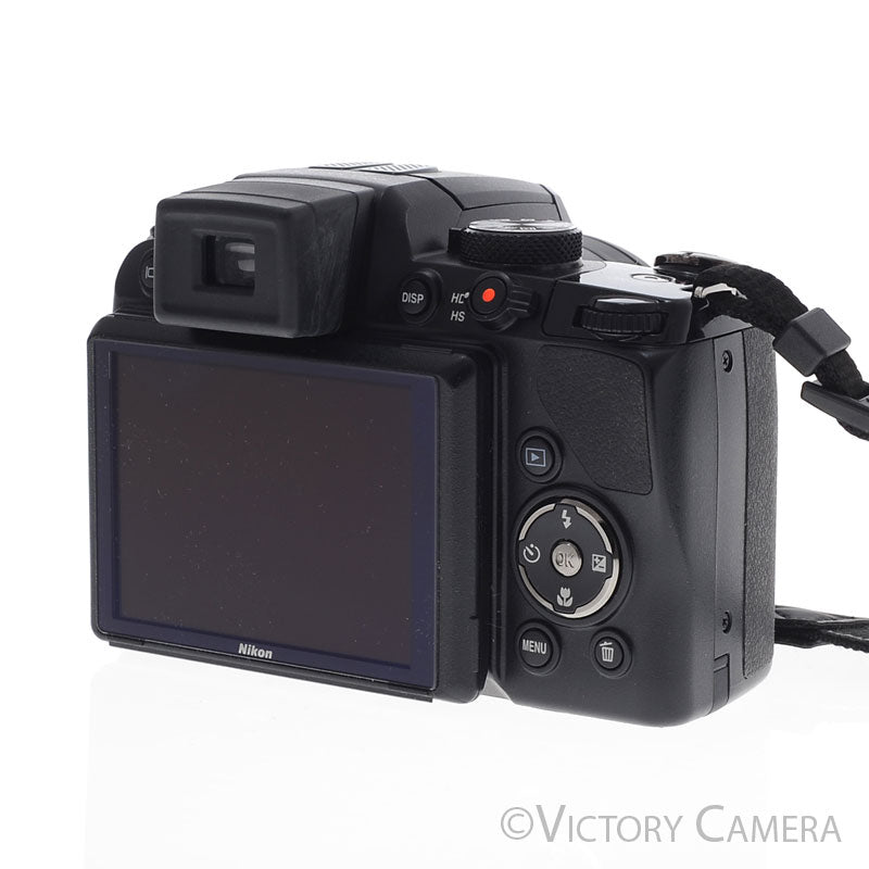 Nikon CoolPix P100 10.3MP 26x Zoom Digital Point and Shoot Camera [EXC] - Victory Camera