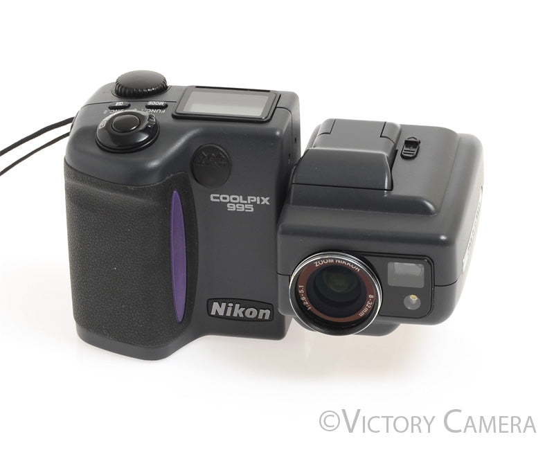 Nikon CoolPix 995 3.3MP Rotating Digital Camera Digicam -Cool- [EXC+] - Victory Camera