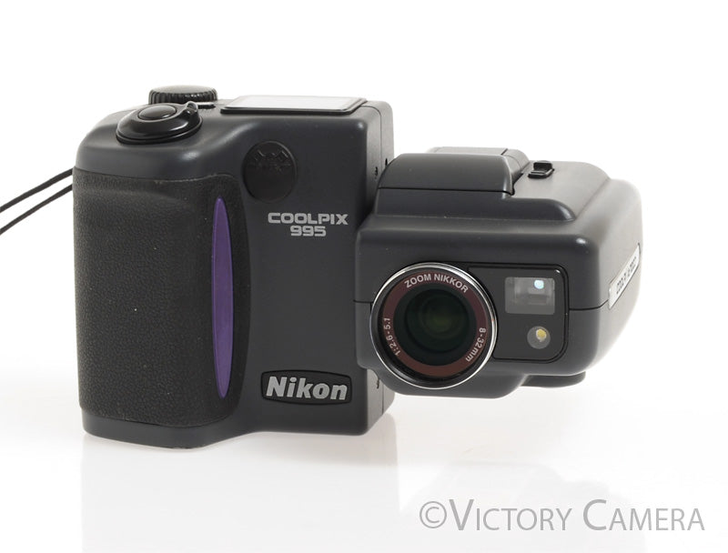 Nikon CoolPix 995 3.3MP Rotating Digital Camera Digicam -Cool- [EXC+] - Victory Camera