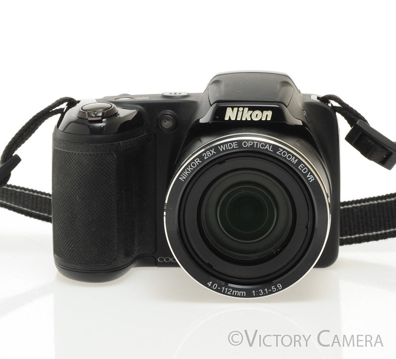 Nikon CoolPix L340 20.2MP Digital Point &amp; Shoot Camera [EXC+] - Victory Camera