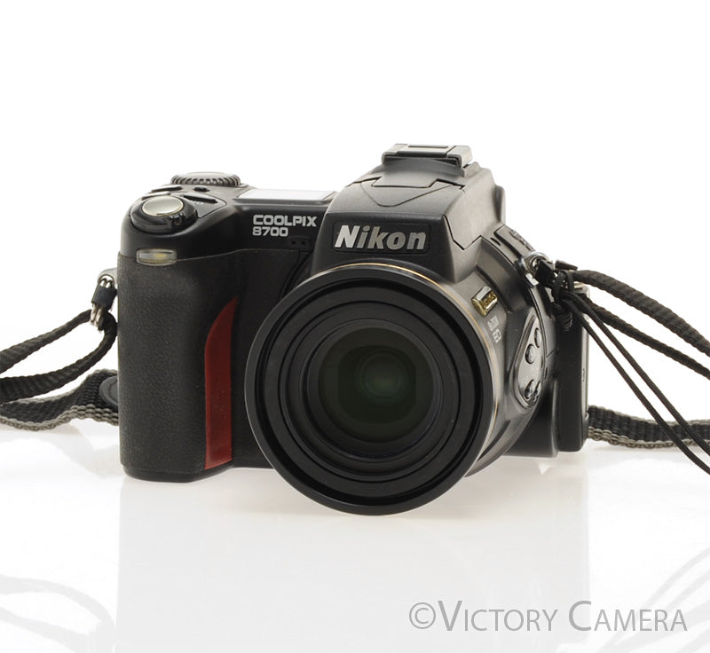 Nikon CoolPix 8700 8MP Digital Point & Shoot Camera w/ 2 Batteries [EXC+] - Victory Camera