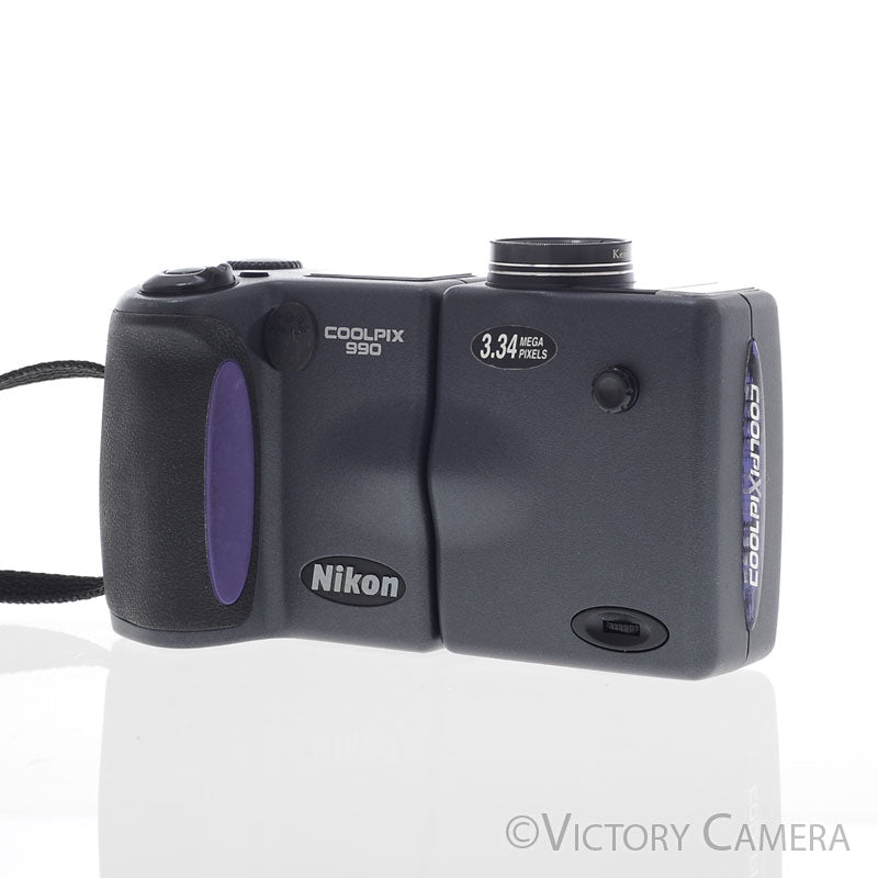 Nikon CoolPix 990 3.34MP Swivel Head Digital Camera -Cool- [EXC+]