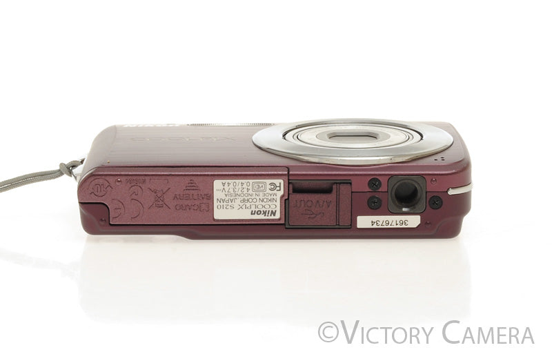 Nikon Coolpix S210 8mp Digital Point and Shoot Camera [GOOD] - Victory Camera