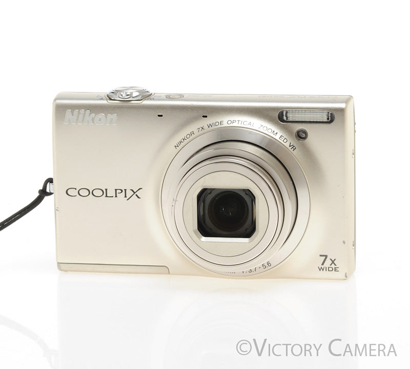 Nikon CoolPix S6100 16MP Digital Point & Shoot Camera [GOOD] - Victory Camera
