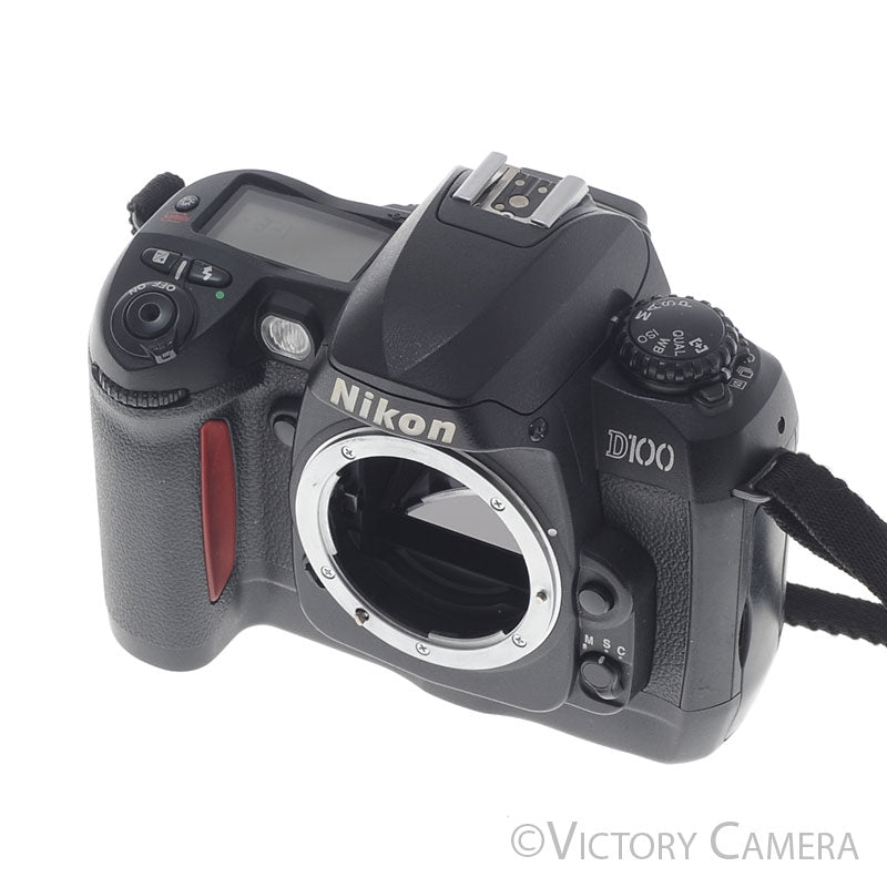 Nikon D100 6.1MP CCD Sensor Digital SLR Camera Body [EXC] - Victory Camera