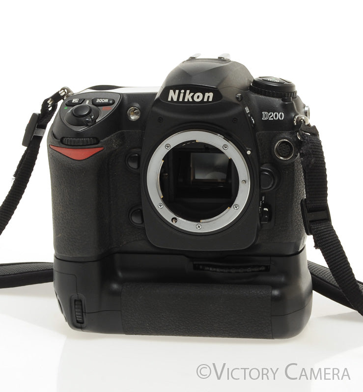 Nikon D200 Digital SLR Camera Body (21,000 Shots) + MB-D200 Grip [EXC] - Victory Camera