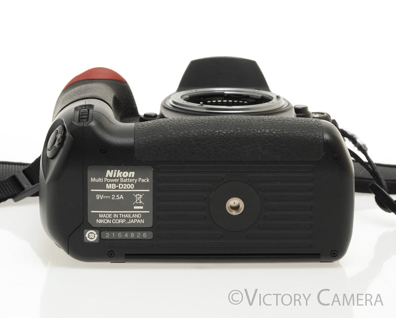 Nikon D200 Digital SLR Camera Body (21,000 Shots) + MB-D200 Grip [EXC] - Victory Camera