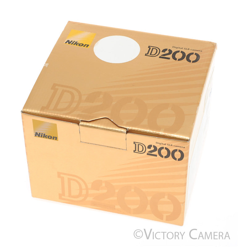 Nikon D200 Digital SLR Camera Body (Only 4000 Shots) [MINT-] - Victory Camera
