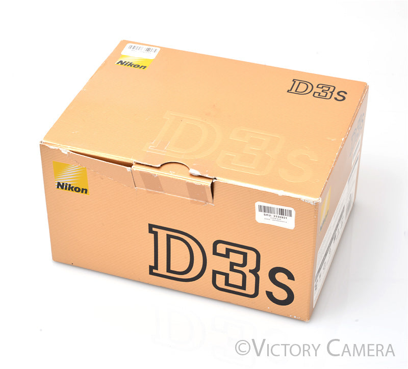 Nikon D3s 12.1MP Professional Sports DSLR Camera ~158,075 Shots [EXC]