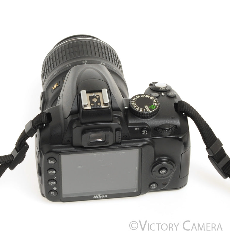 Nikon D3000 Digital SLR Camera Body w/ 18-55mm AF-S Zoom Lens ~37,400 Shots [EXC] - Victory Camera
