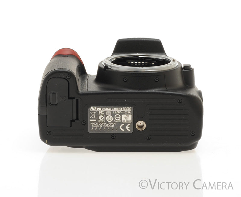 Nikon D3000 10.2MP Digital SLR Camera Body -No Power, Does Not Work- [AS-IS] - Victory Camera