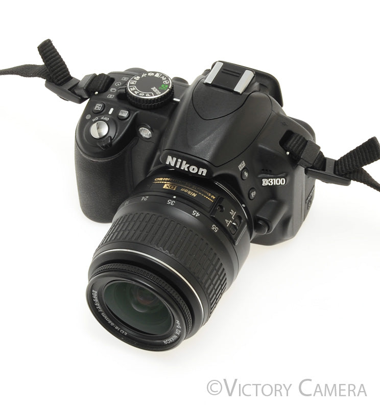 Nikon D3100 Digital Camera w/ 18-55mm Lens ~4000 Shots [EXC] - Victory Camera