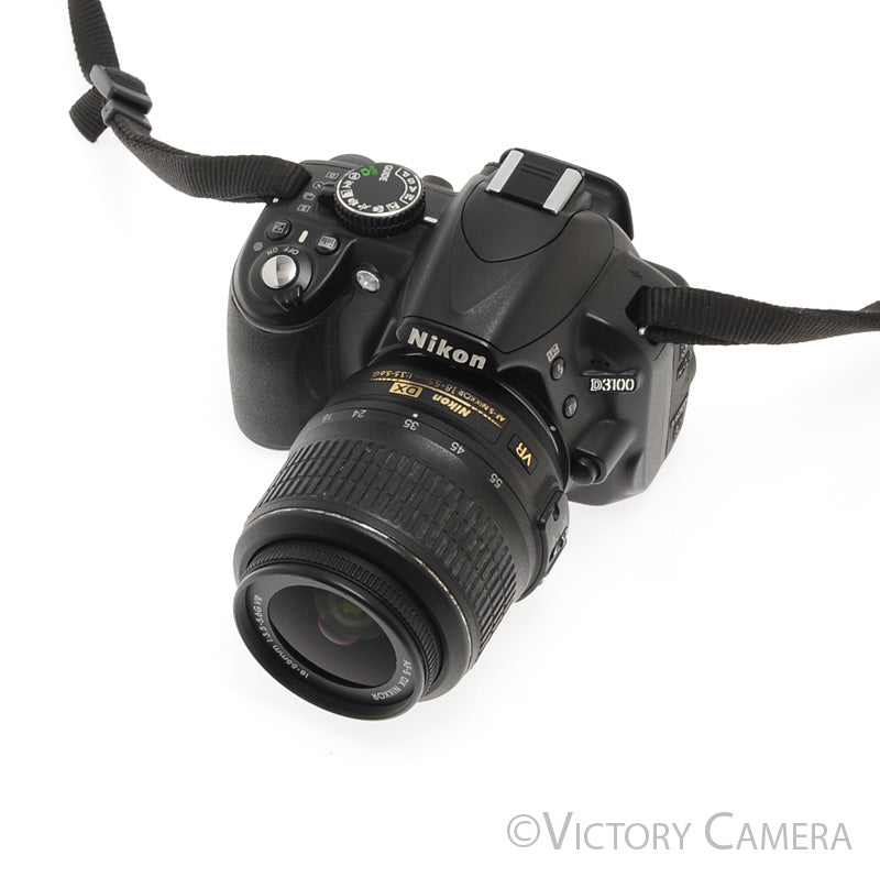 Nikon D3100 Digital Camera w/ 18-55mm Lens ~5400 Shots [EXC] - Victory Camera