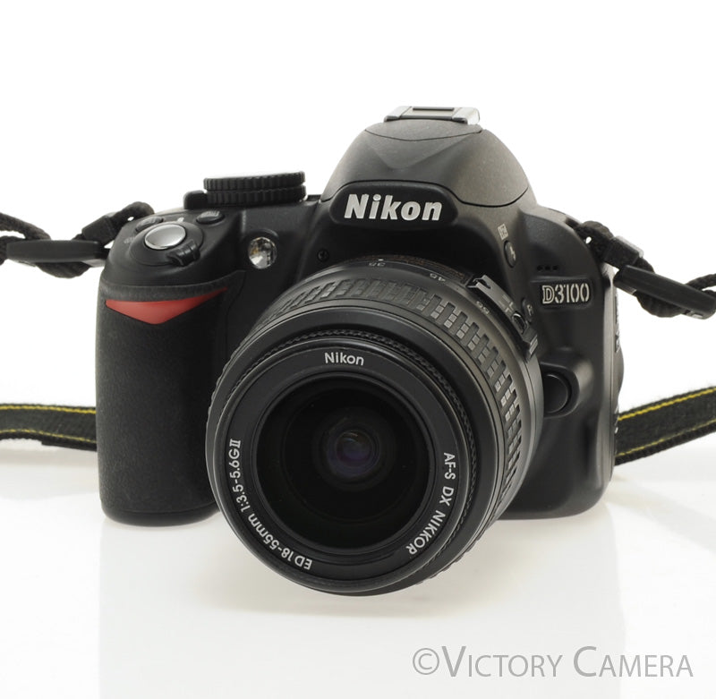Nikon D3100 Digital Camera w/ 18-55mm Lens ~4000 Shots [EXC] - Victory Camera