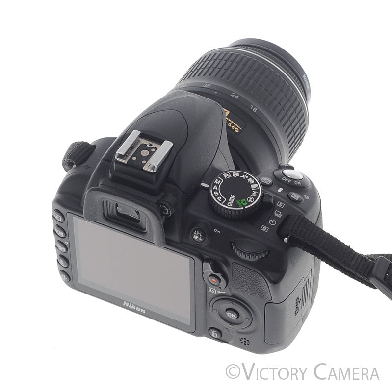 Nikon D3100 Digital Camera w/ 18-55mm Lens ~1,212 Shots [EXC] image 4