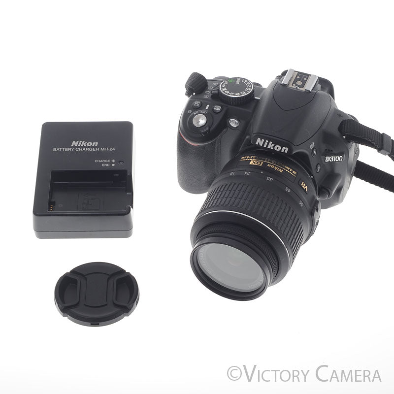 Nikon D3100 Digital Camera w/ 18-55mm Lens ~1,212 Shots [EXC] image 6
