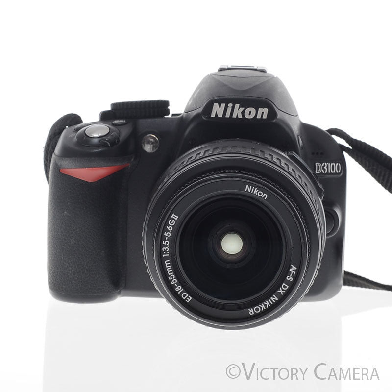 Nikon D3100 Digital Camera w/ 18-55mm Lens ~13,000 Shots [EXC] - Victory Camera