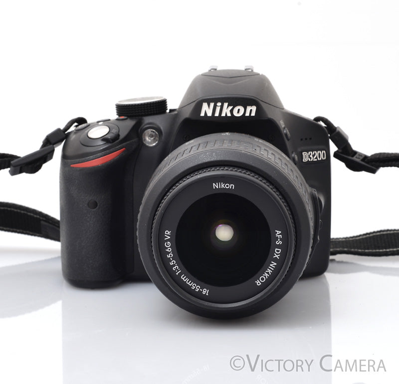 Nikon D3200 Digital SLR Camera Body w/ 18-55mm AF-S Lens ~36209 Shots [EXC] - Victory Camera