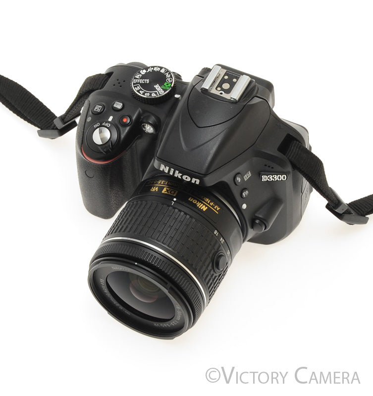 Nikon D3300 24MP Digital SLR Camera w/ 18-55mm Zoom Lens [EXC+]