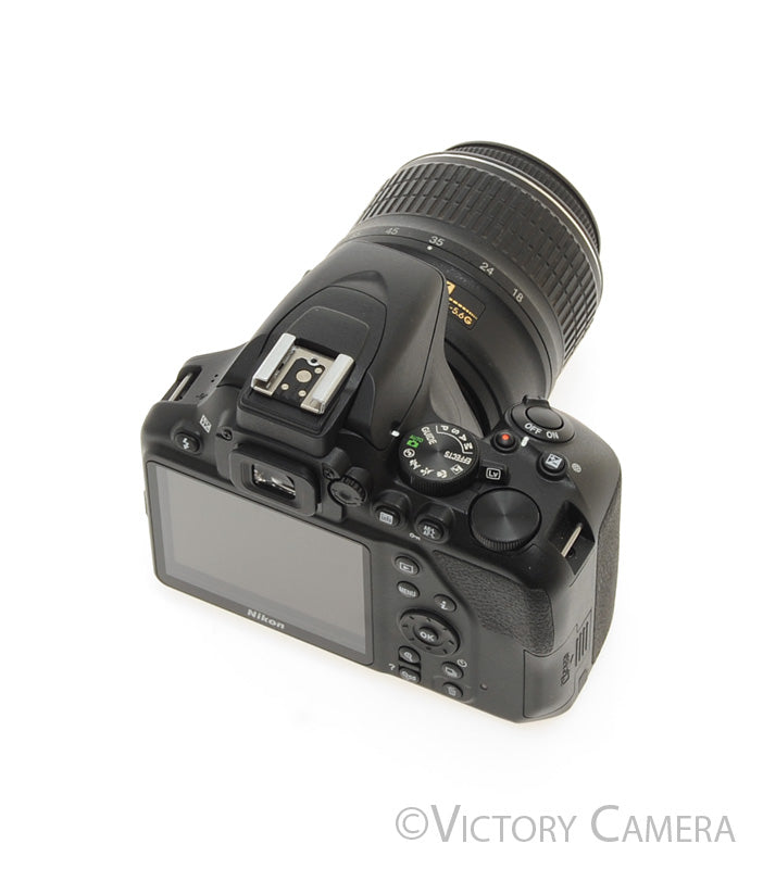 Nikon D3500 24.2MP Digital SLR Camera w/ 18-55mm Zoom Lens ~4995 Shots [EXC] - Victory Camera