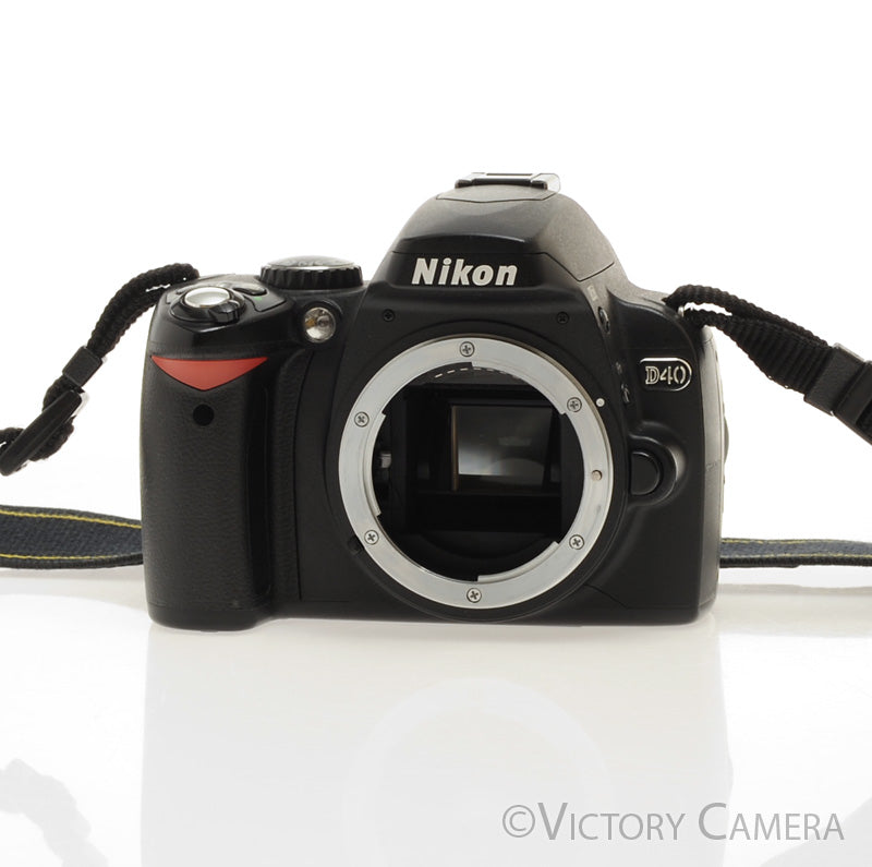 Nikon D40 Digital Camera Body -24247 Shutter Count- [EXC+] - Victory Camera
