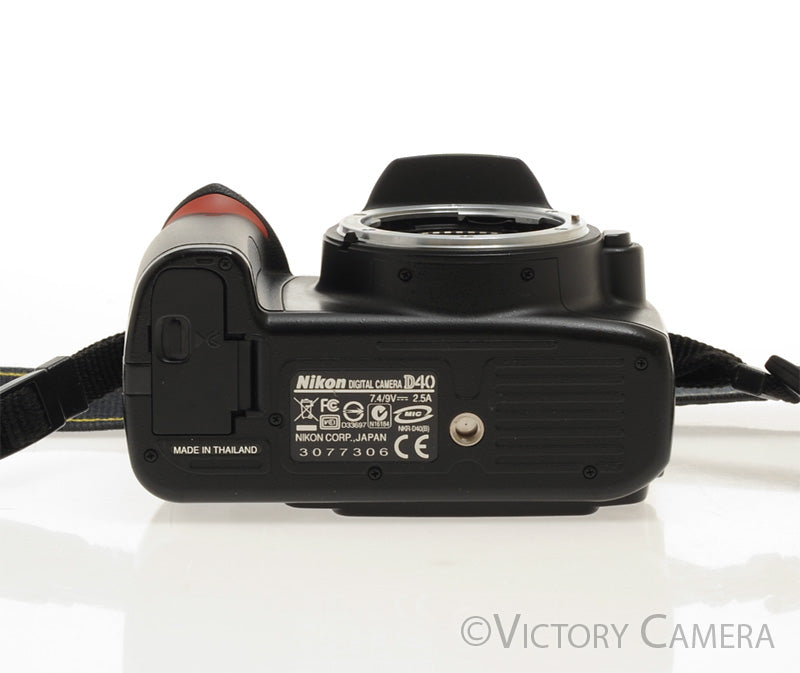 Nikon D40 Digital Camera Body -24247 Shutter Count- [EXC+] - Victory Camera